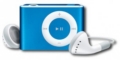 Плеер Flash Apple iPod Shuffle 1Gb синий MB813