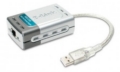 Коммутатор Dlink адаптер USB 2.0 (DUB-E100)
