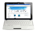 Субноутбук Asus Eee PC 1005HA  Atom N280/1GB/160GB/Cam/Wi-Fi/WinXP/10”/White/6 cells/5600mAh